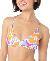 Roxy Juniors' Topanga Canyon Athletic Triangle Bikini Top