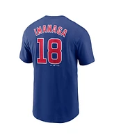 Nike Men's Shota Imanaga Royal Chicago Cubs 2025 Mlb World Tour: Tokyo Series Name Number T-Shirt