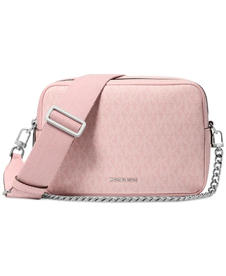 Michael Kors Bryant Medium Double Zip Chain Camera Crossbody