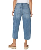 Liverpool Los Angeles Women's Mid rise Barrel Jeans