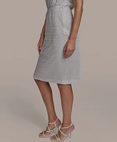 Donna Karan New York Women's Sequined Pencil Skirt