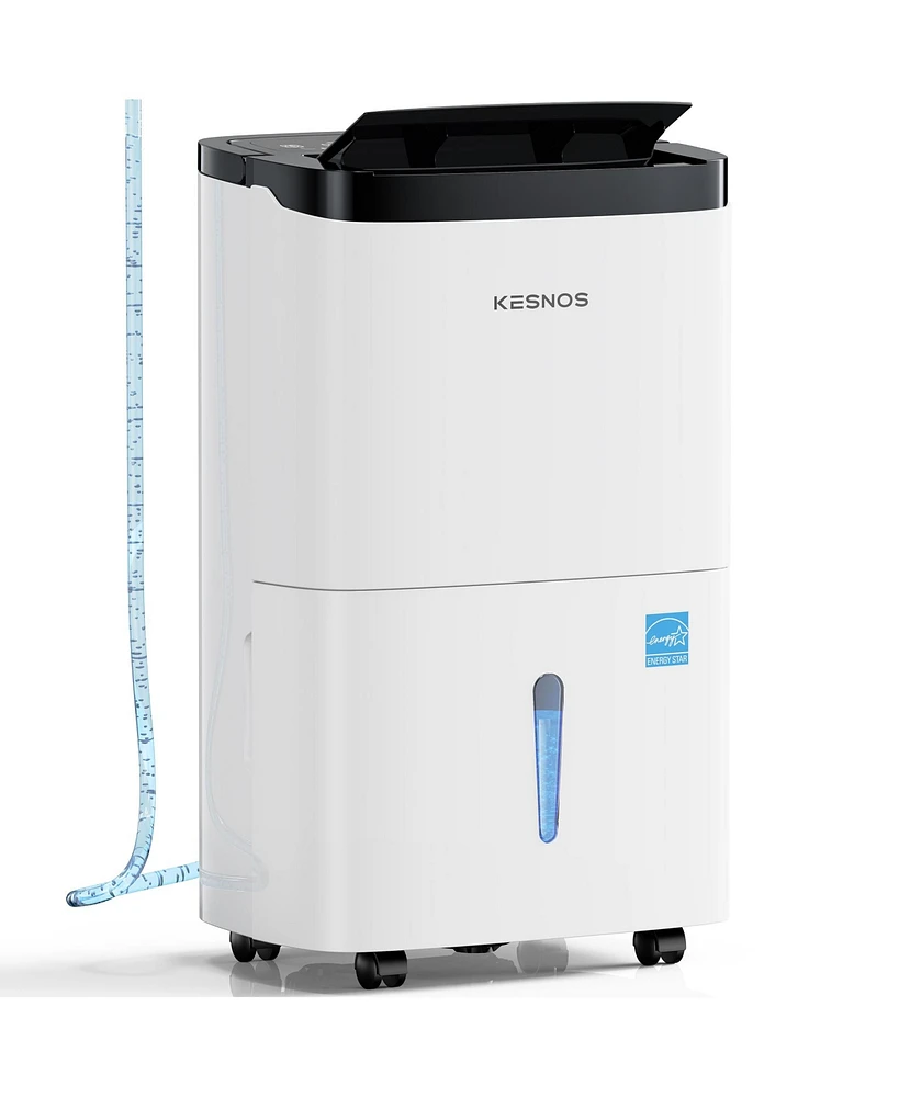 150 Pint 7,000 Sq. Ft Energy Star Dehumidifier with Pump for Extra Large Rooms & Basements