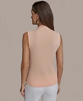 Donna Karan New York Women's Hardware-Trim Top