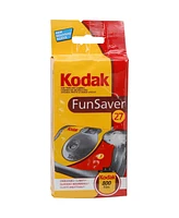 Kodak Kodak Fun Saver 35mm One-Time-Use Disposable Camera with Flash, 27 Exposures 6-pack With Slinger Camera Bag