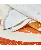 Linery & Co. 100% Cotton Printed Beach Towel for Kids, 30" x 60"