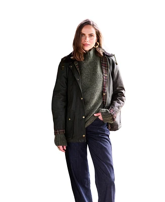 Celtic & Co. Women's Raglan Waxed Cotton Jacket