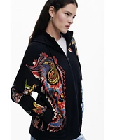 Desigual Women's Sweatshirt designed by Mr. Christian Lacroix