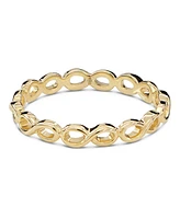 Devata Infinity Ring in 14K Gold, Size 5, approx. 1.3 grams.