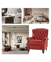 Arnold Transitional Recliner With Nailhead Trim