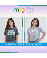 Wicked Girls Universal Studios Boxy Drop Shoulder T-Shirt