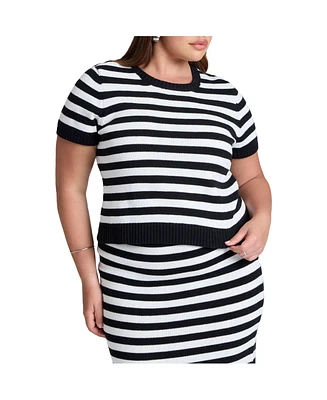 Eloquii Plus Elements Fitted Sweater Top