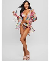 Guess Women's Silk-Blend Swim Cover-Up