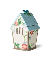 Certified International Flora Birdhouse Cookie Jar