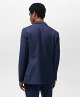 Mango Men's Slim-Fit Wool Blazer