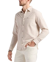 Men's Simbo Modern-Fit Stripe Button-Down Shirt