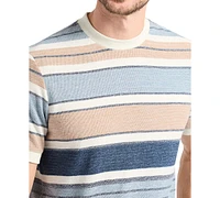Men's Konnair Textured Jersey Stripe T-Shirt