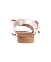 Bebe Little Girls Fashion with Special Rhinestone Bow Sandals