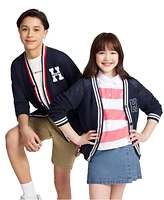 Tommy Hilfiger Big Boys Terry Cardigan Sweater