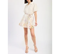 En Saison Women's Taylorann Mini Dress