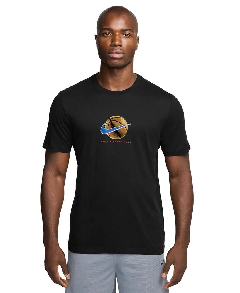 Nike Men's Dri-fit Logo Basketball T-Shirt