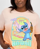 Hybrid Trendy Plus Crewneck Stitch Surf Graphic