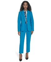 Women's Cotton-Blend One-Button Jacket