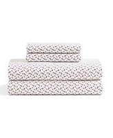Tommy Hilfiger Printed 200-Thread Count Cotton Percale -Pc. Sheet Set