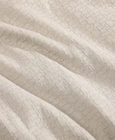 Tommy Hilfiger Monogram Matelasse 3-Pc. Duvet Cover Set