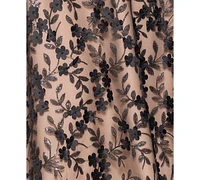 Xscape Plus Embellished 3D Flower Ball Gown