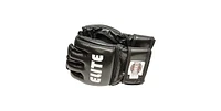 Elite Mma Cage Gloves, Premium Leather Grappling & Sparring Mitts for Ufc Combat Training, Punching Bag, and Mma Sparring, Large