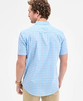 Club Room Men's Woven Gingham Shirt, Exclusively at Macy's
