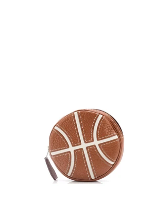 Pre-Owned Hermes Basketball Change Purse Leather