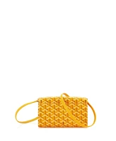 Pre-Owned Goyard Varenne Continental Wallet with Strap Coated Canvas