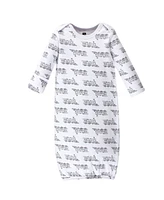 Hudson Baby Baby Boys Hudson Cotton Gowns, Train, Preemie/Newborn