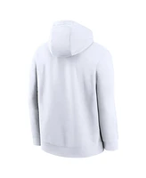 Nike Men's White Philadelphia Eagles Club Pullover Hoodie