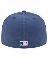 New Era Men's Blue Los Angeles Dodgers Championship Side Flag A-Frame 59FIFTY Fitted Hat