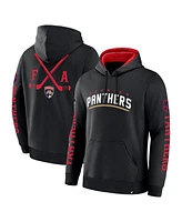 Fanatics Men's Black Florida Panthers Big City Legacy Fleece Pullover Hoodie