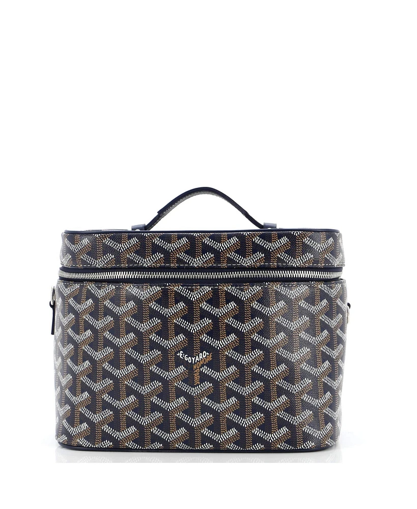Pre-Owned Goyard Muse Vanity Case Coated Canvas