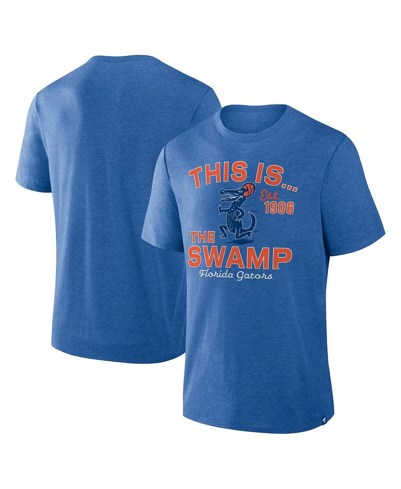 Fanatics Men's Royal Florida Gators Dynamic Showdown Tri-Blend T-Shirt
