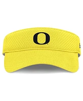 Nike Men's and Women's Yellow Oregon Ducks 2025 Dugout Softball Ace Performance Adjustable Visor Hat