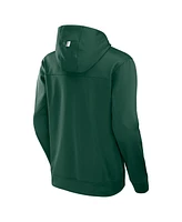 Fanatics Men's Green Michigan State Spartans Defender Dot Faded Primary Pullover Hoodie