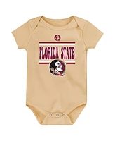 Outerstuff Newborn Garnet Florida State Seminoles Sunday Comics Bodysuit 3-Pack
