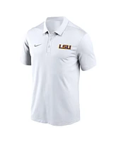Nike Men's White Lsu Tigers Primetime Franchise Performance Polo Shirt