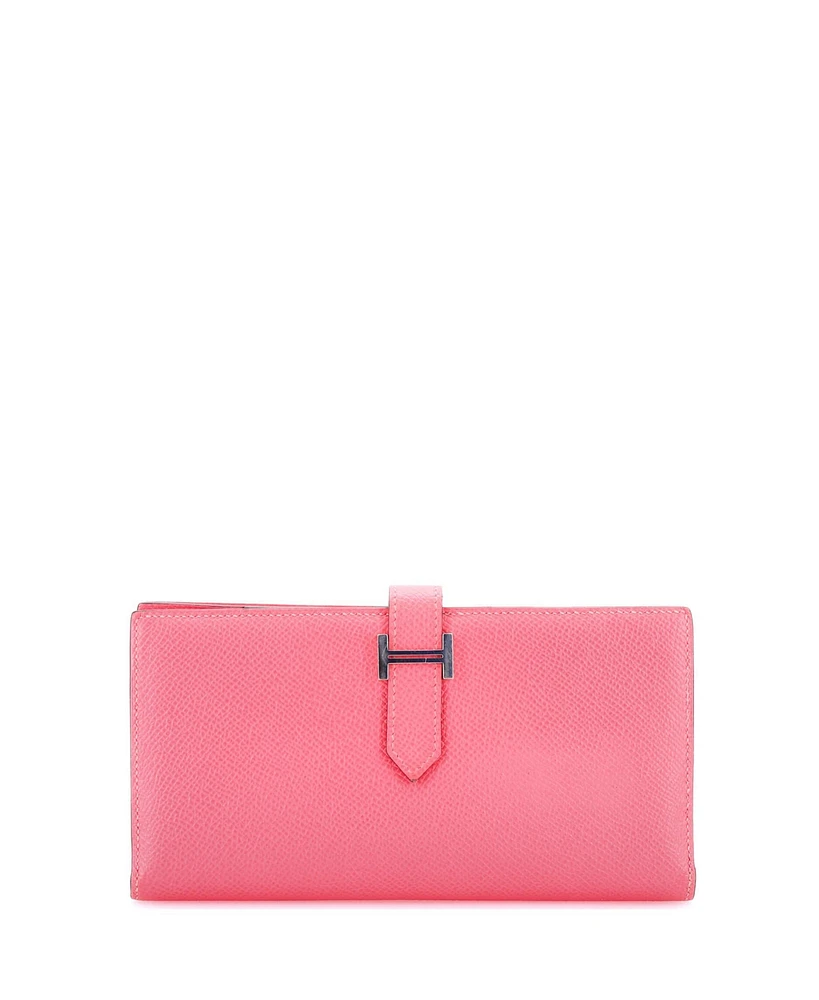 Pre-Owned Hermes Long Bearn Wallet Epsom