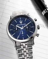 Maserati Men's Chronograph Stainless Steel Metal Band Watch, 42mm