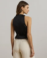 Lauren Ralph Women's Cotton-Blend Vest