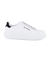 Karl Lagerfeld Paris Men's Logo Plain Toe Sneakers