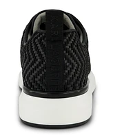 Karl Lagerfeld Paris Men's Front Crossed Slip On Sneakers