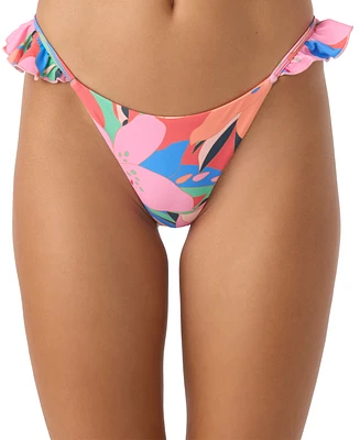 O'Neill Juniors' Ruffle Cabana Bikini Bottoms