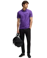 Boss by Hugo Boss Men's Stretch-Cotton Slim-Fit Polo